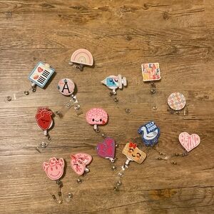 Nurse Badge Clips